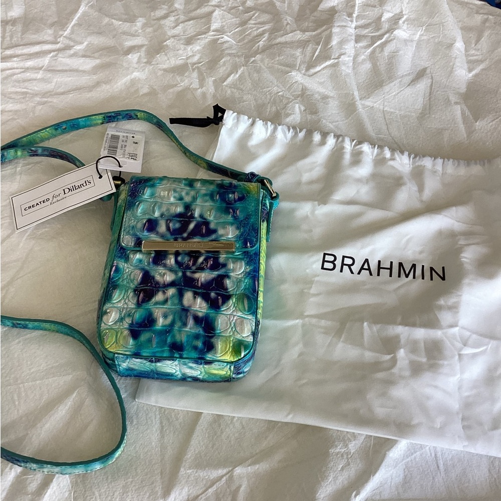 New with tags Brahmin cross body purse